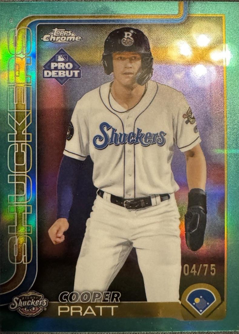 Cooper Pratt [Aqua Refractor] #PDC-5