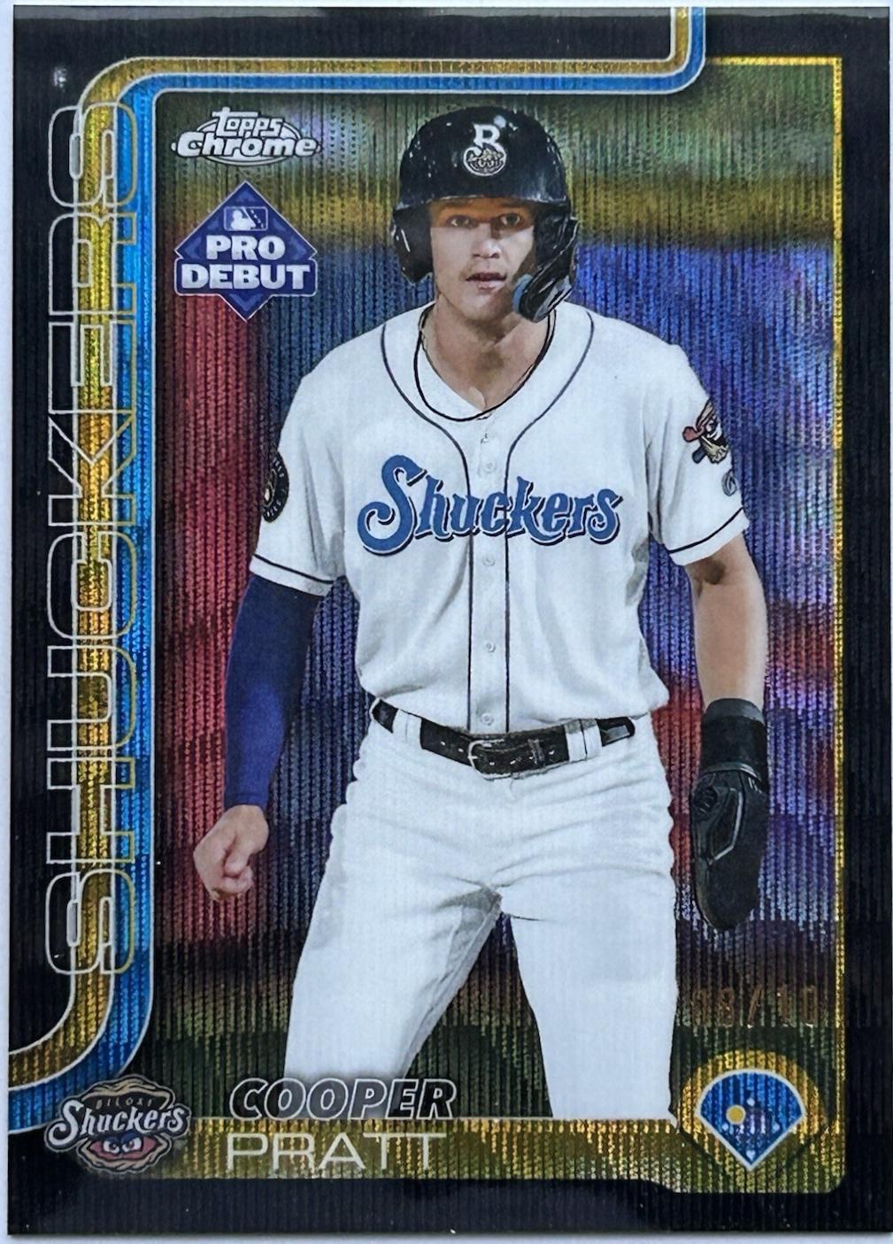 Cooper Pratt [Black Wave Refractor] #PDC-5