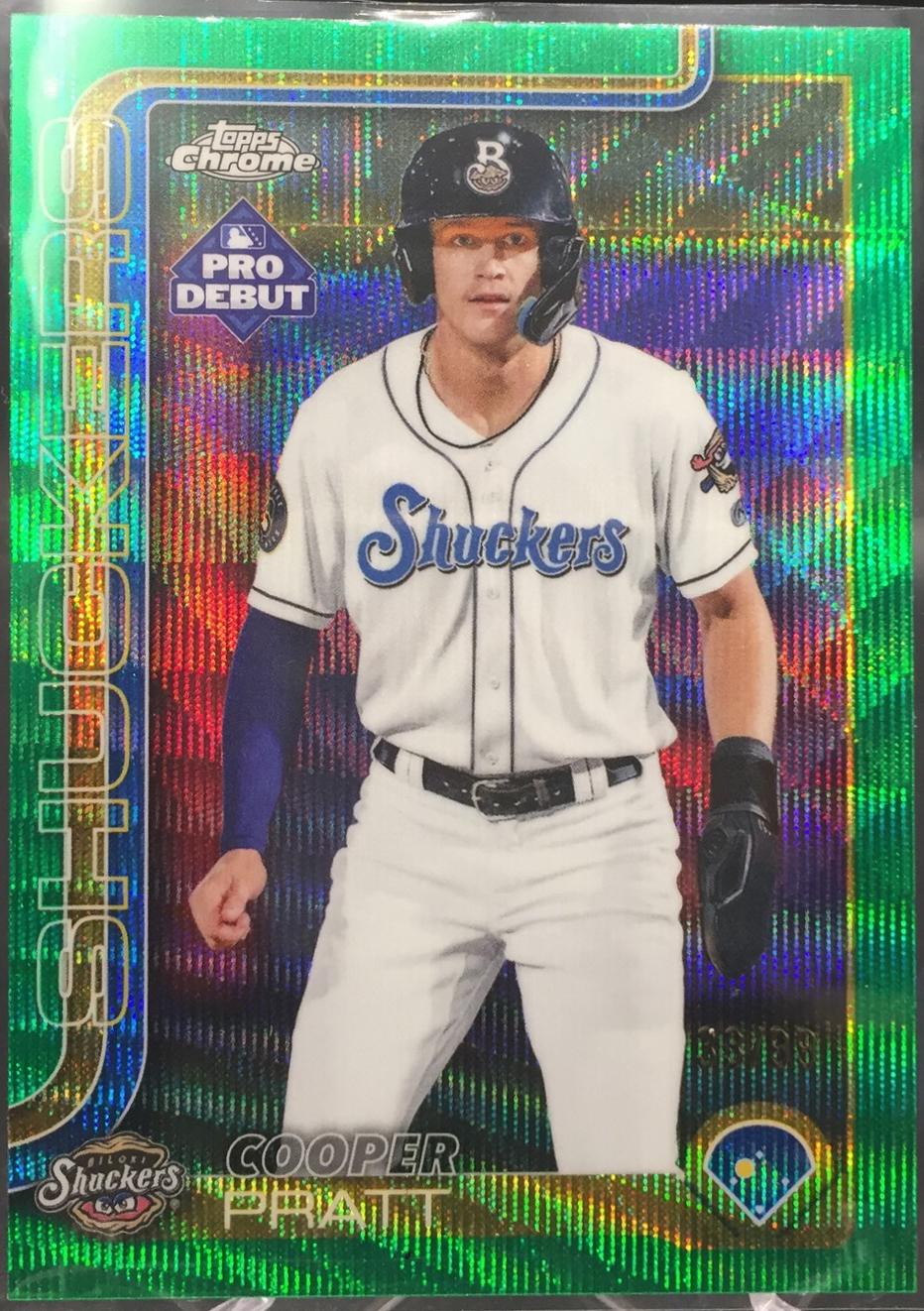 Cooper Pratt [Green Wave Refractor] #PDC-5