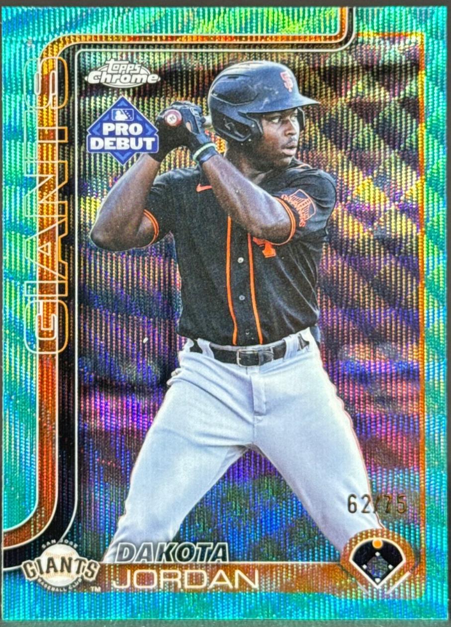 Dakota Jordan [Aqua Wave Refractor] #PDC-146