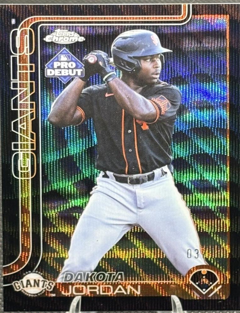 Dakota Jordan [Black Wave Refractor] #PDC-146
