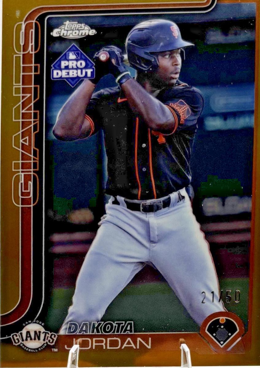 Dakota Jordan [Gold Refractor] #PDC-146