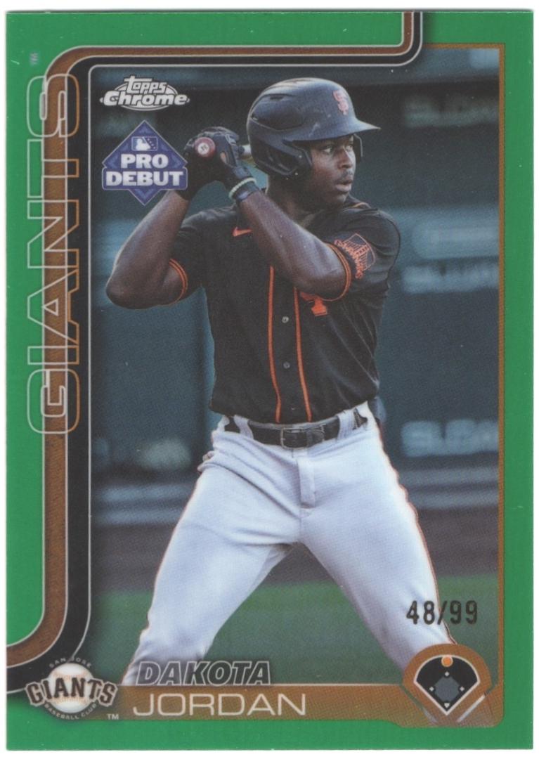 Dakota Jordan [Green Refractor] #PDC-146