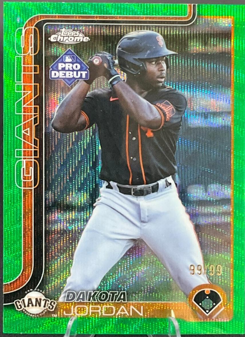 Dakota Jordan [Green Wave Refractor] #PDC-146