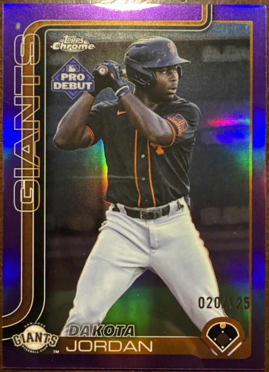 Dakota Jordan [Purple Refractor] #PDC-146
