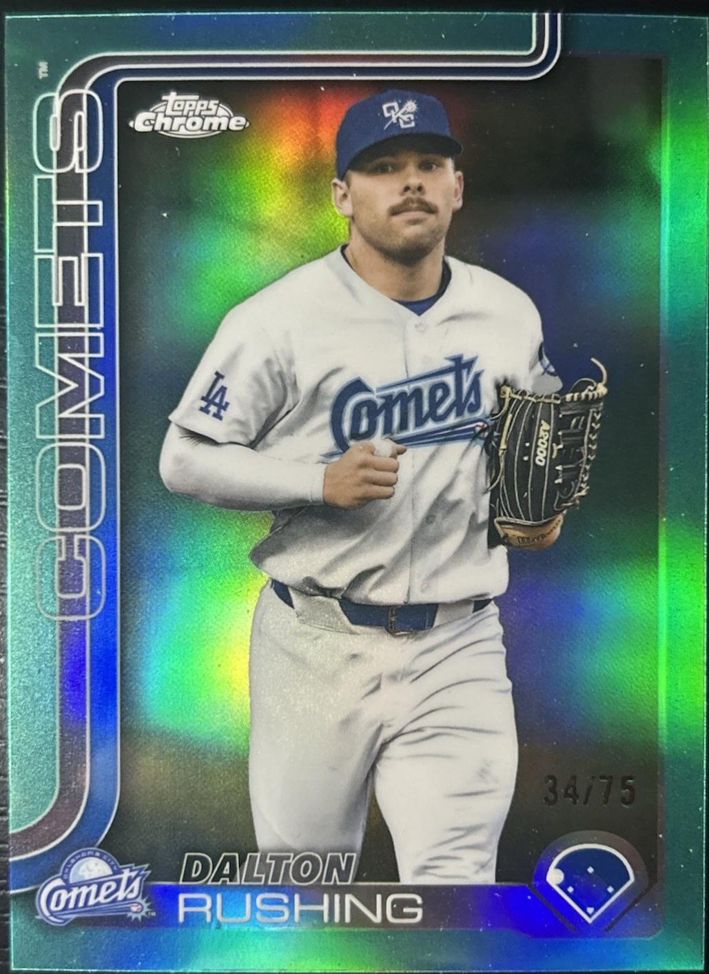 Dalton Rushing [Aqua Refractor] #PDC-104