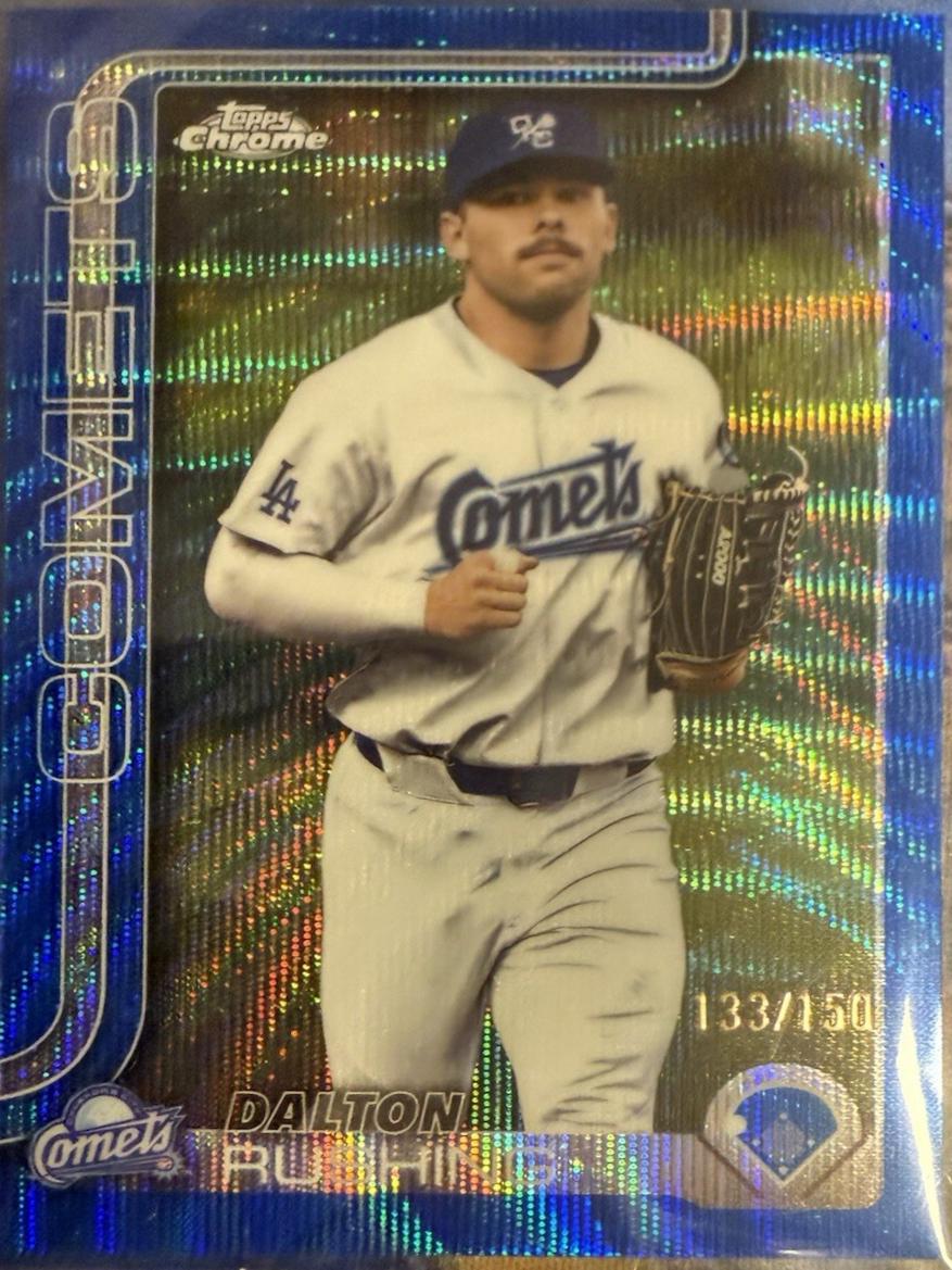 Dalton Rushing [Blue Wave Refractor] #PDC-104