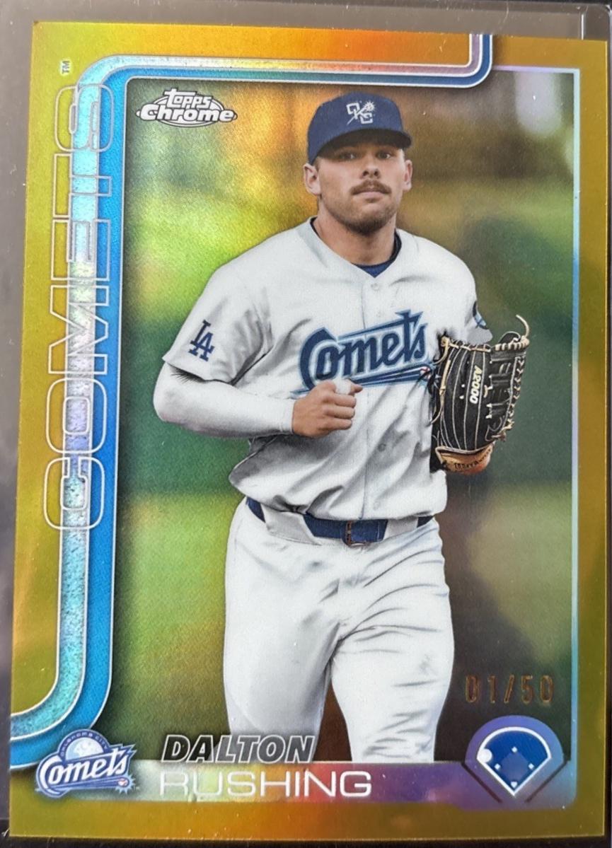 Dalton Rushing [Gold Refractor] #PDC-104