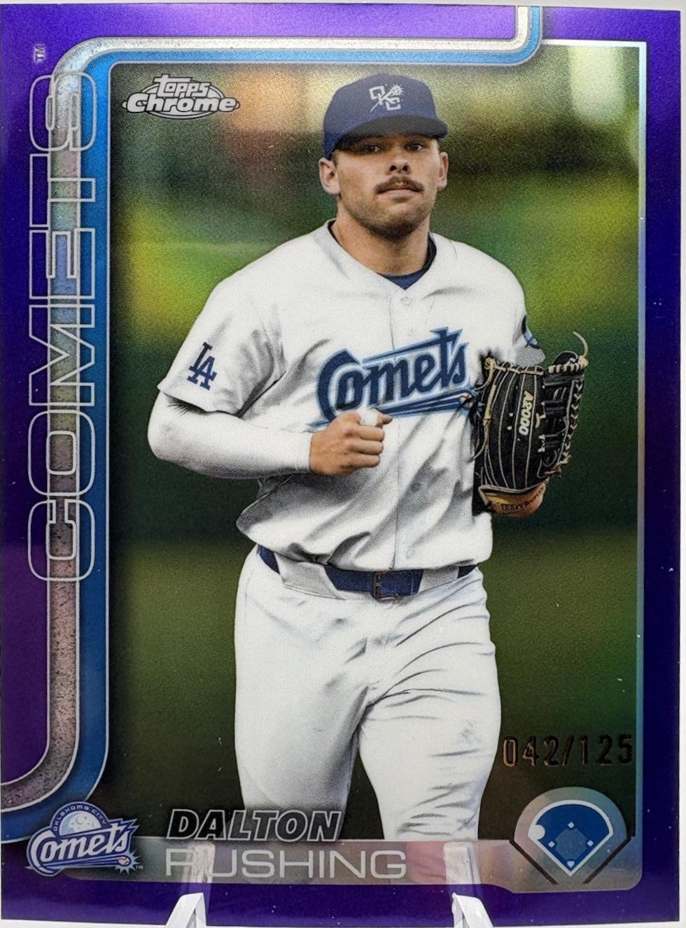 Dalton Rushing [Purple Refractor] #PDC-104