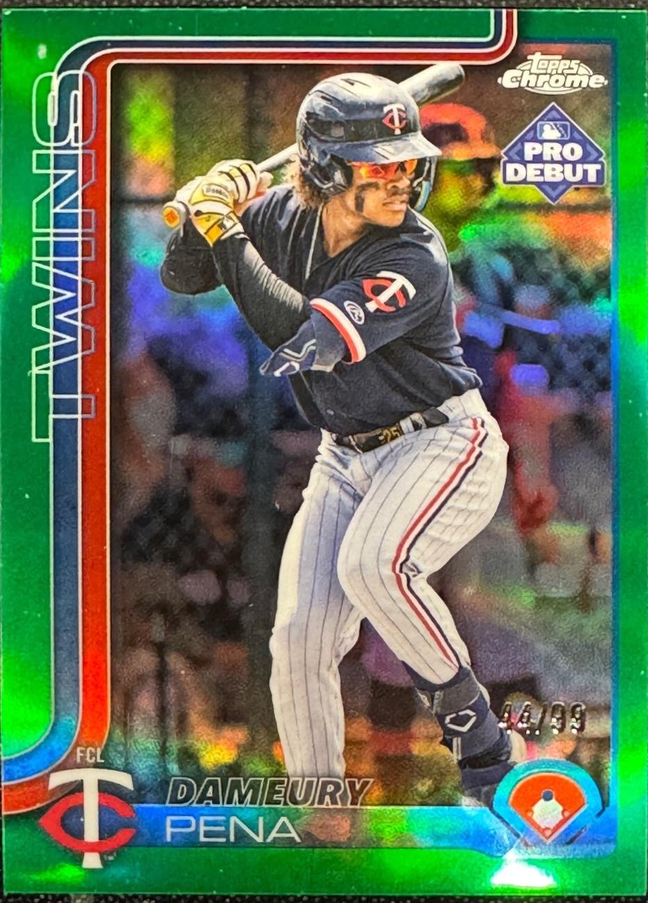 Dameury Pena [Green Refractor] #PDC-102