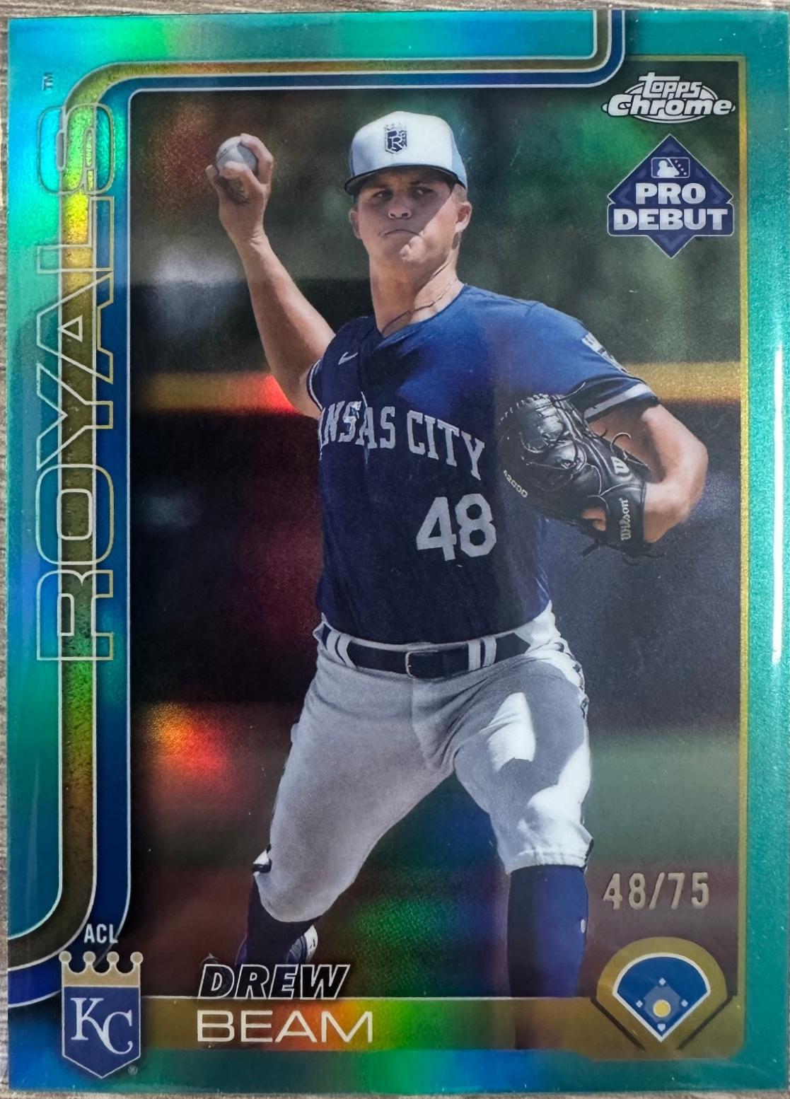 Drew Beam [Aqua Refractor] #PDC-144