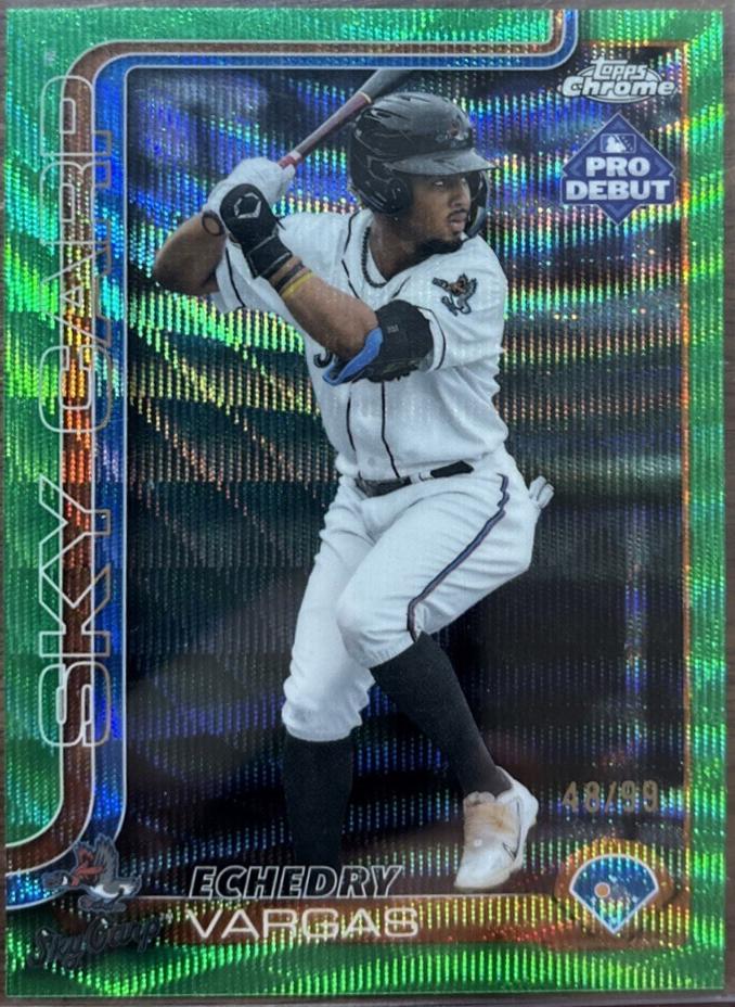 Echedry Vargas [Green Wave Refractor] #PDC-155