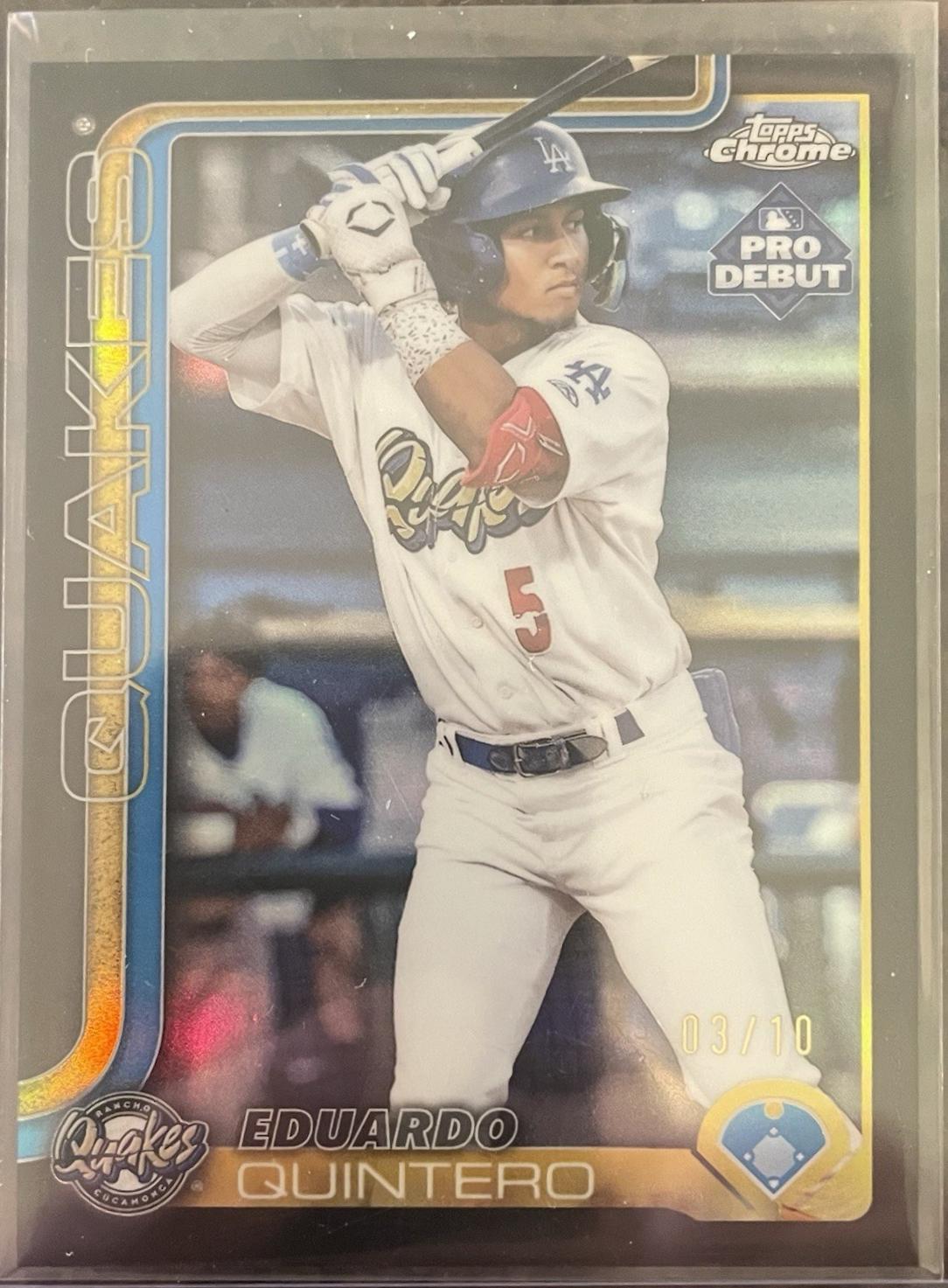 Eduardo Quintero [Black Refractor] #PDC-197