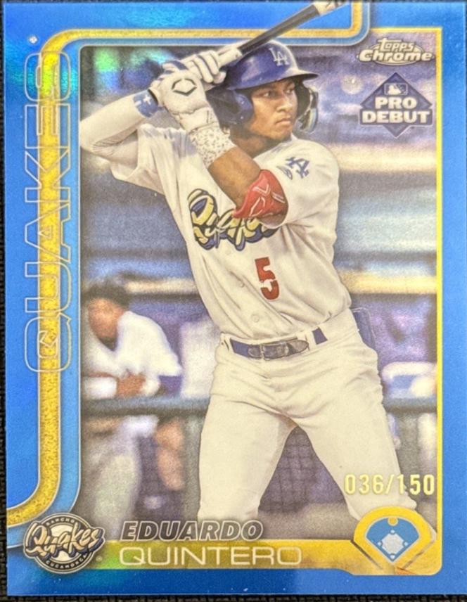 Eduardo Quintero [Blue Refractor] #PDC-197