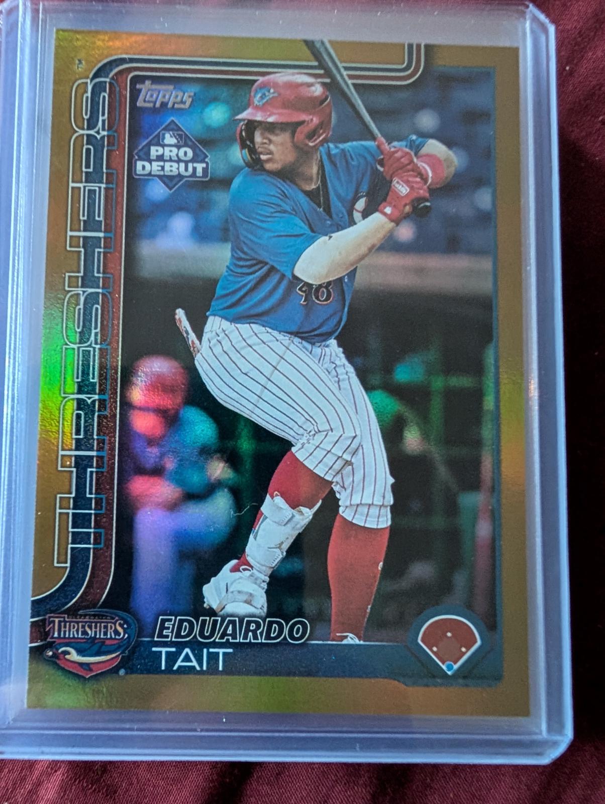 Eduardo Tait [Gold Refractor] #PDC-173