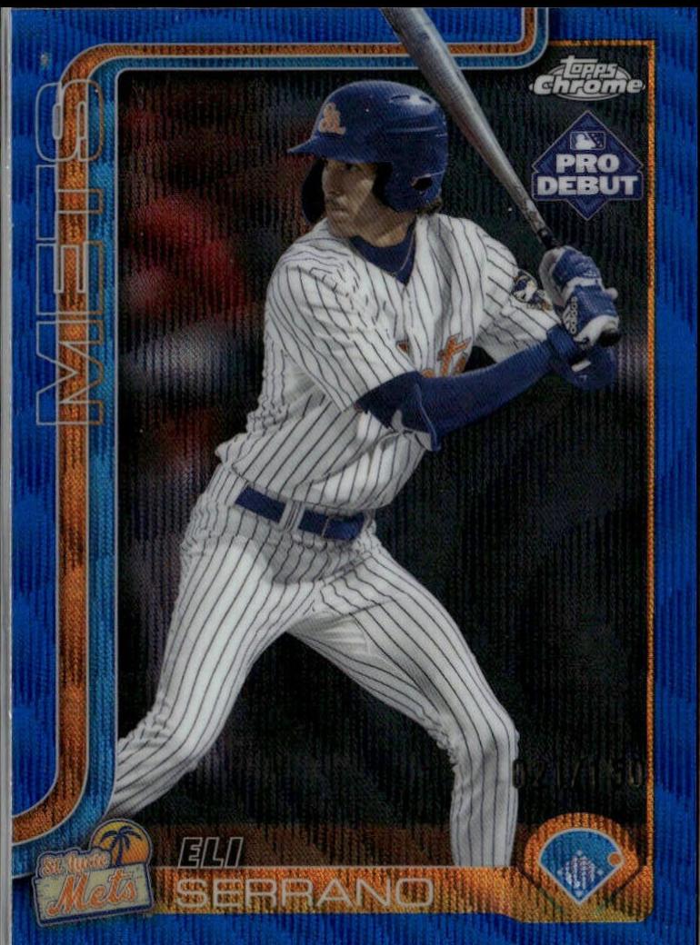 Eli Serrano [Blue Wave Refractor] #PDC-153