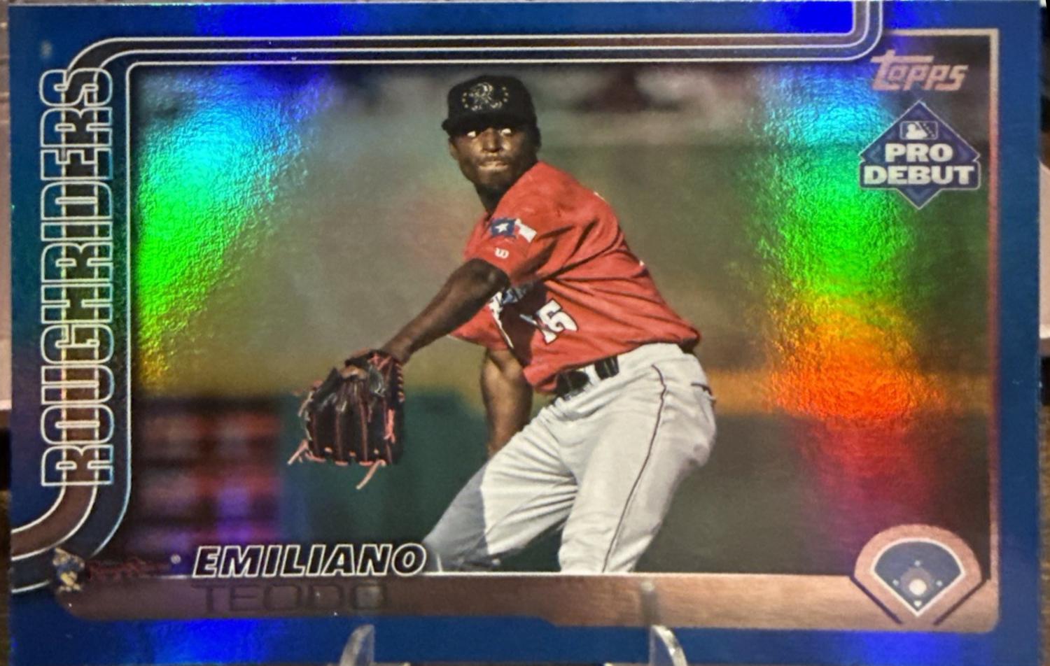 Emiliano Teodo [Blue Refractor] #PDC-95