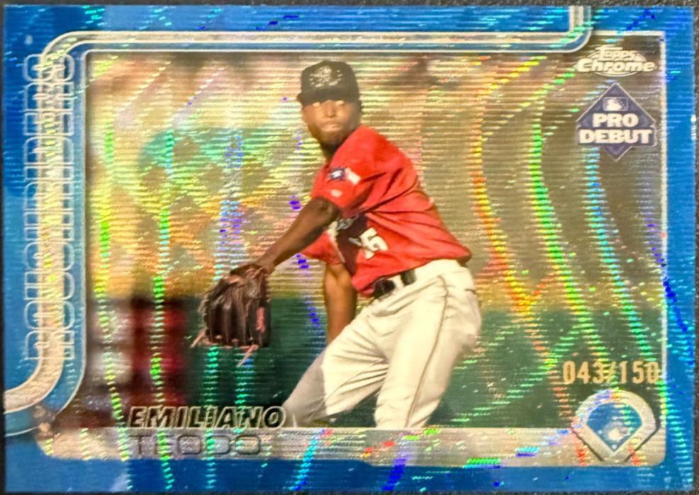 Emiliano Teodo [Blue Wave Refractor] #PDC-95