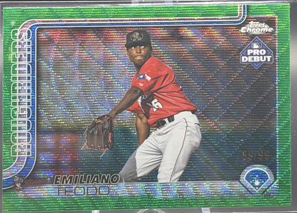 Emiliano Teodo [Green Wave Refractor] #PDC-95