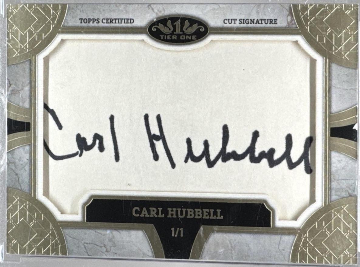 Carl Hubbell #T1CS-CH