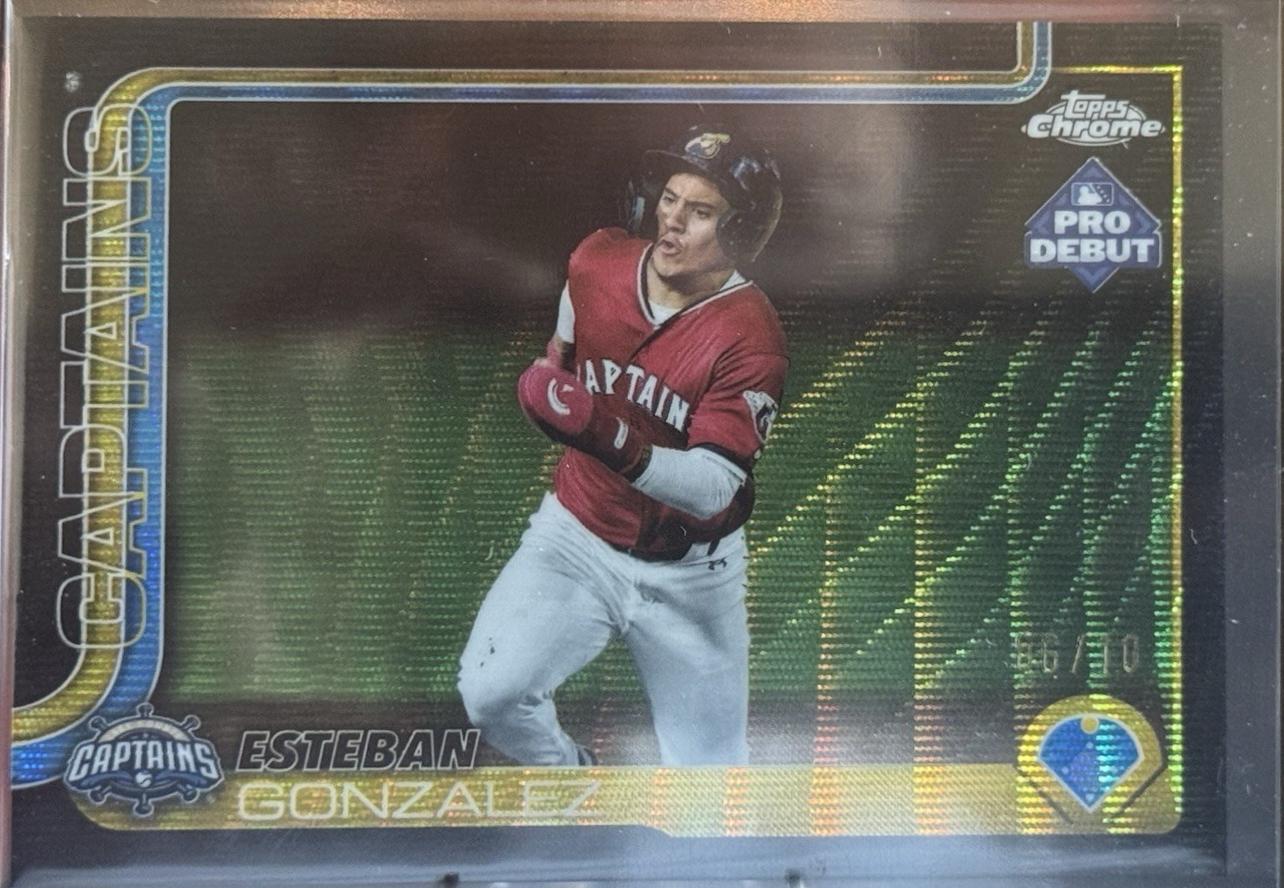 Esteban Gonzalez [Black Wave Refractor] #PDC-117