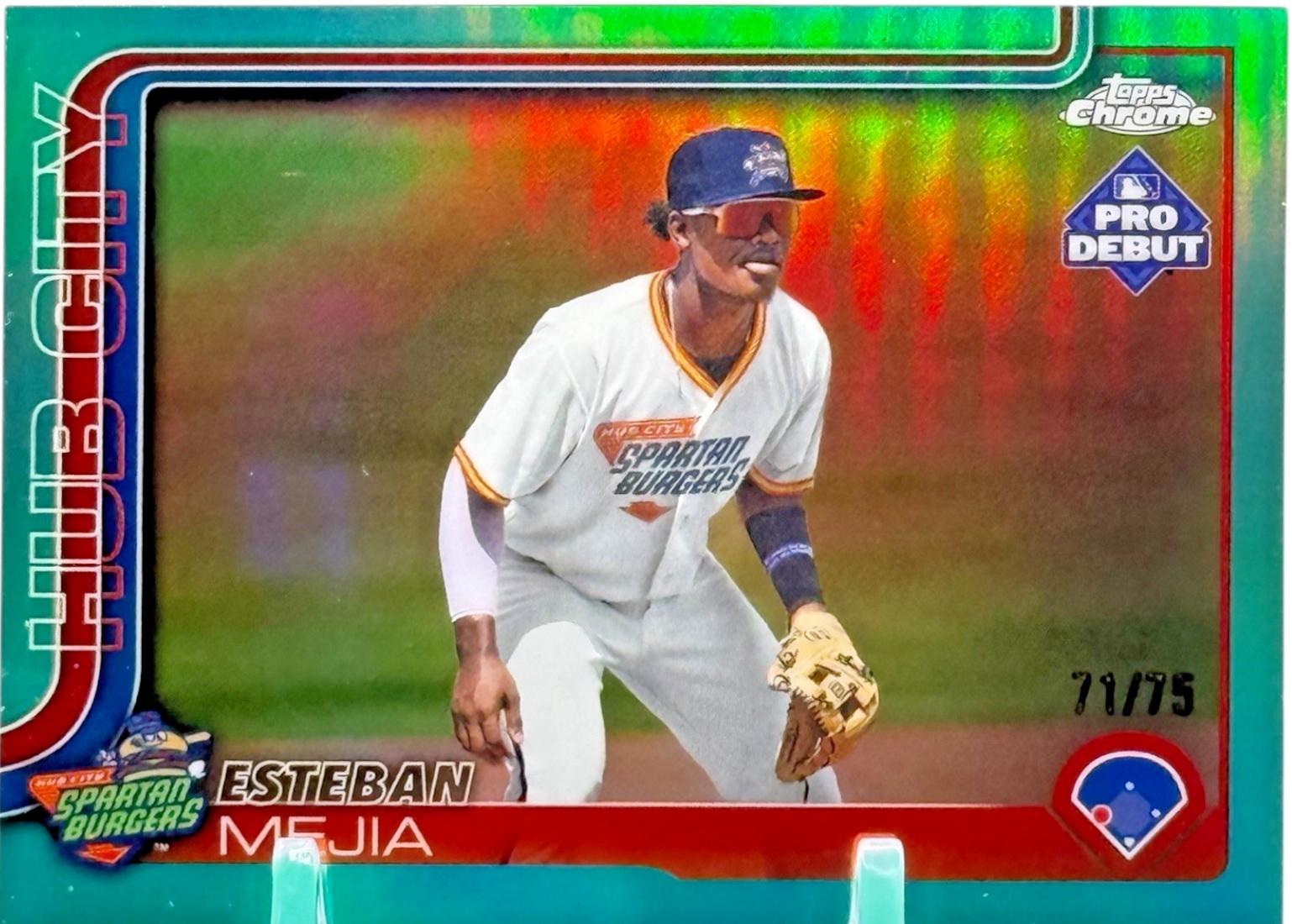 Esteban Mejia [Aqua Refractor] #PDC-171