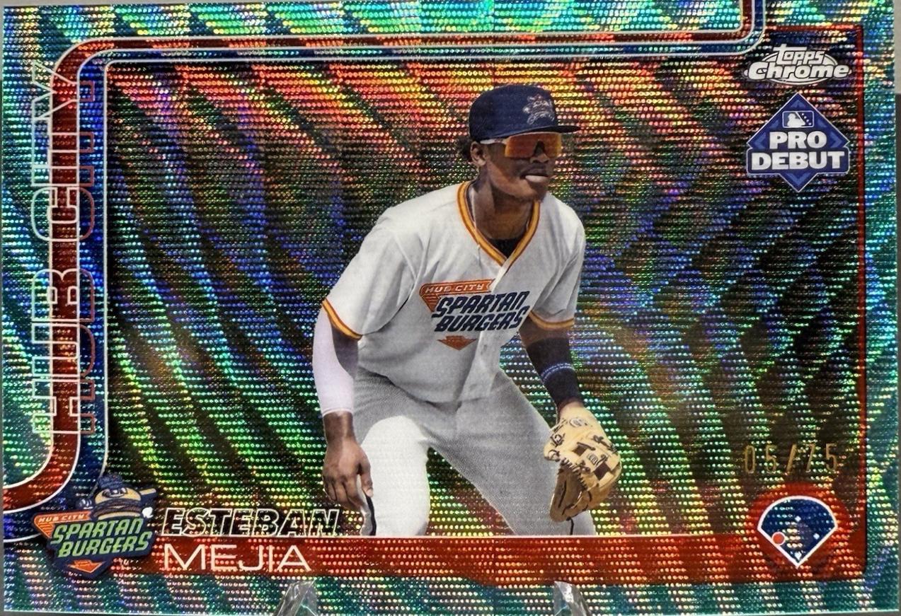 Esteban Mejia [Aqua Wave Refractor] #PDC-171
