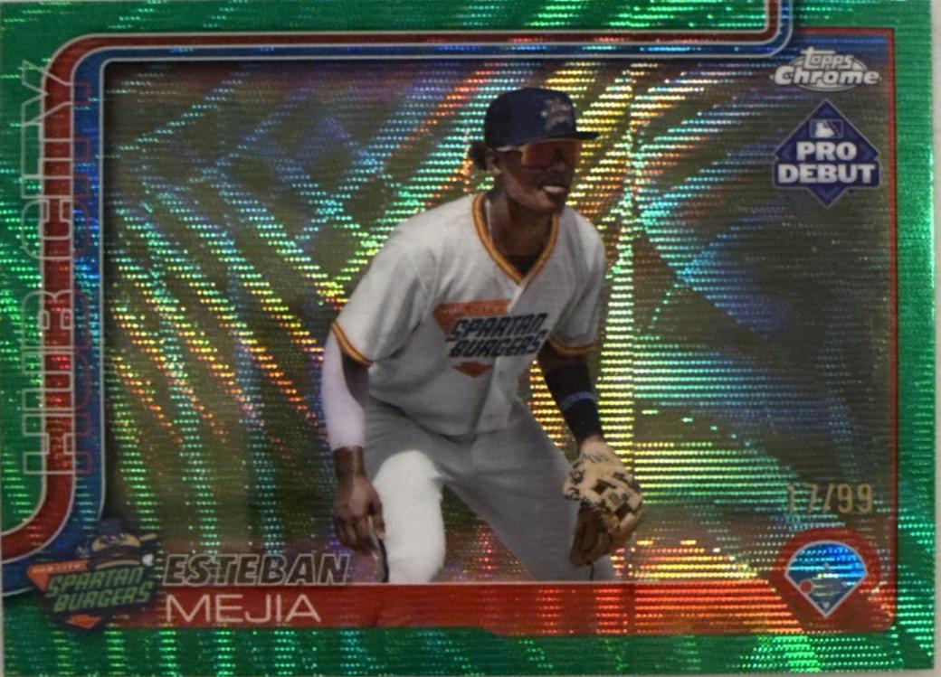 Esteban Mejia [Green Wave Refractor] #PDC-171