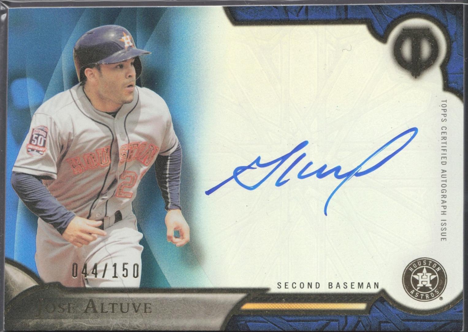 Jose Altuve [Blue] #TA-JA
