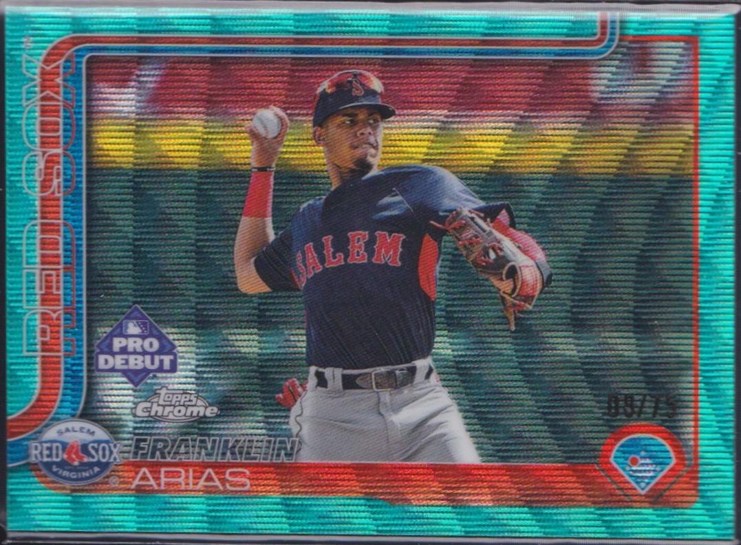 Franklin Arias [Aqua Wave Refractor] #PDC-138
