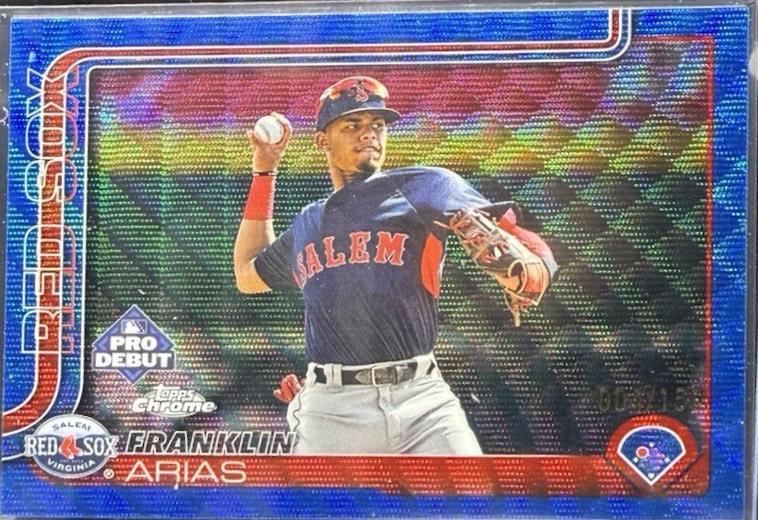 Franklin Arias [Blue Refractor] #PDC-138
