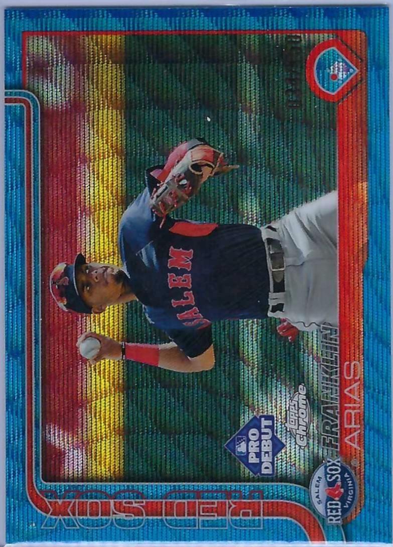 Franklin Arias [Blue Wave Refractor] #PDC-138