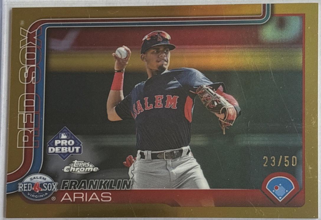 Franklin Arias [Gold Refractor] #PDC-138