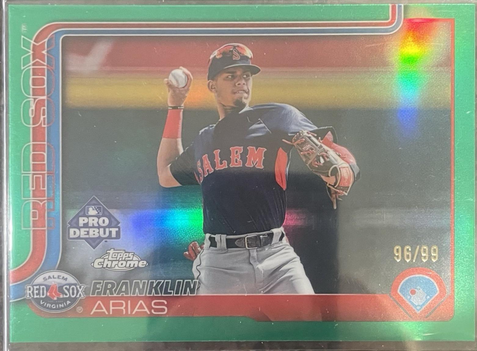 Franklin Arias [Green Refractor] #PDC-138