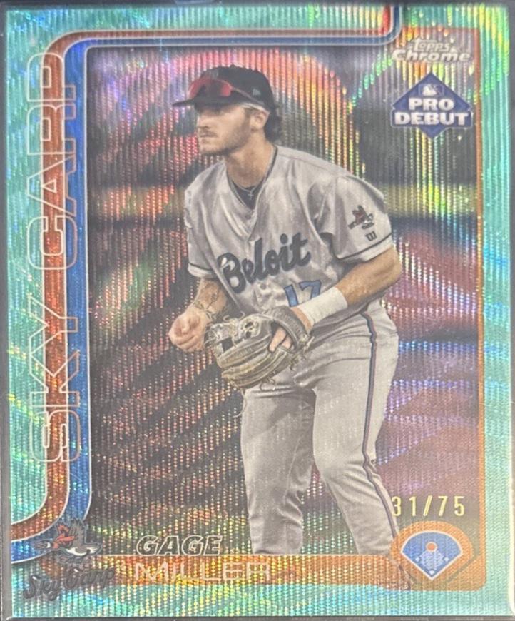 Gage Miller [Aqua Wave Refractor] #PDC-180