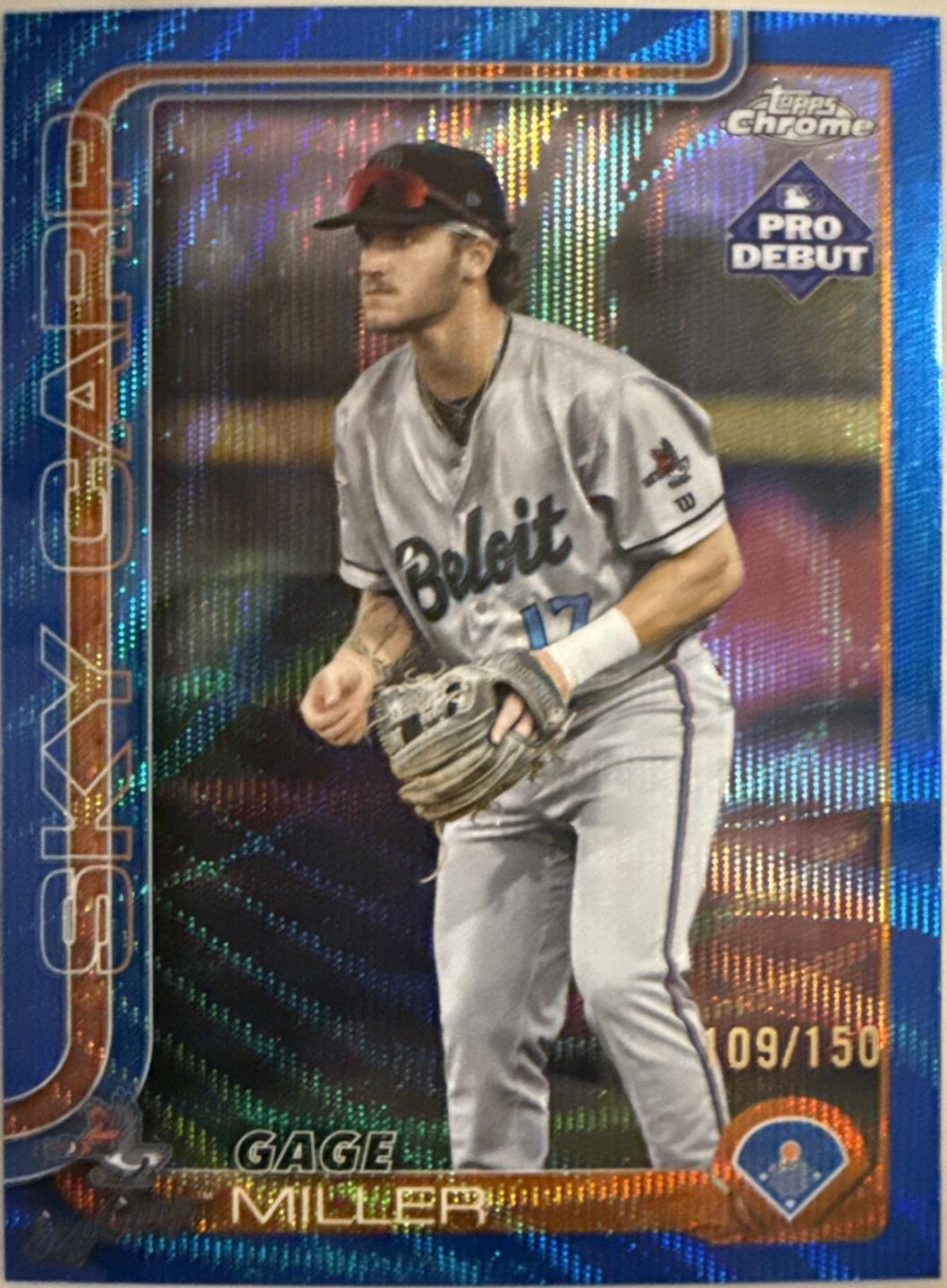 Gage Miller [Blue Wave Refractor] #PDC-180