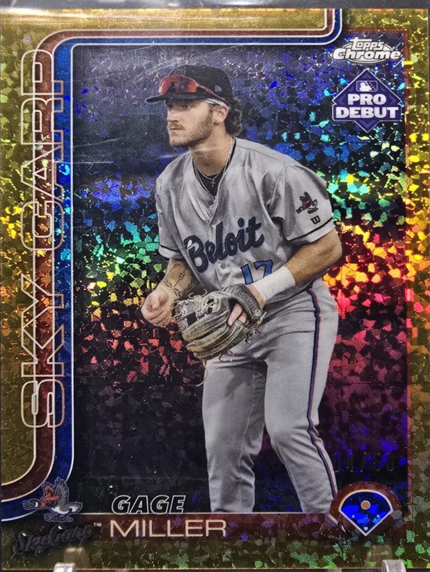 Gage Miller [Gold Refractor] #PDC-180