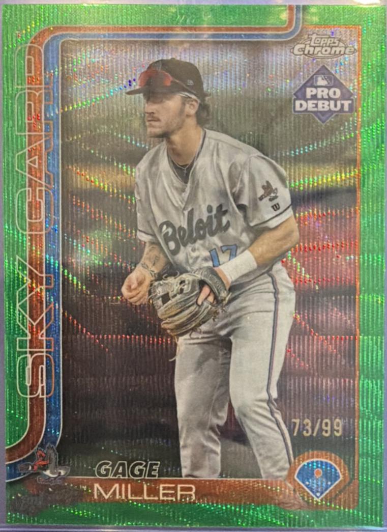 Gage Miller [Green Wave Refractor] #PDC-180