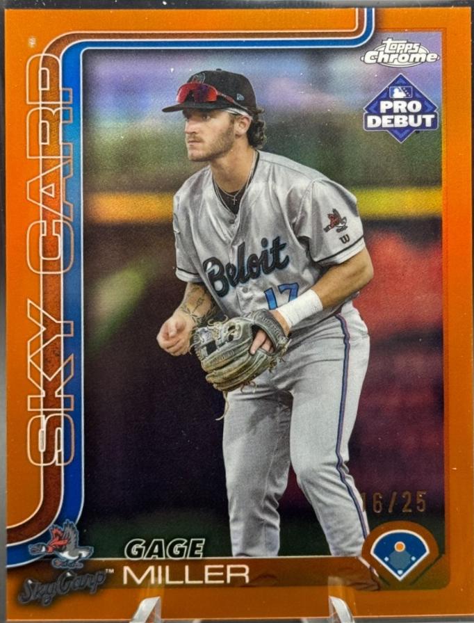 Gage Miller [Orange Refractor] #PDC-180