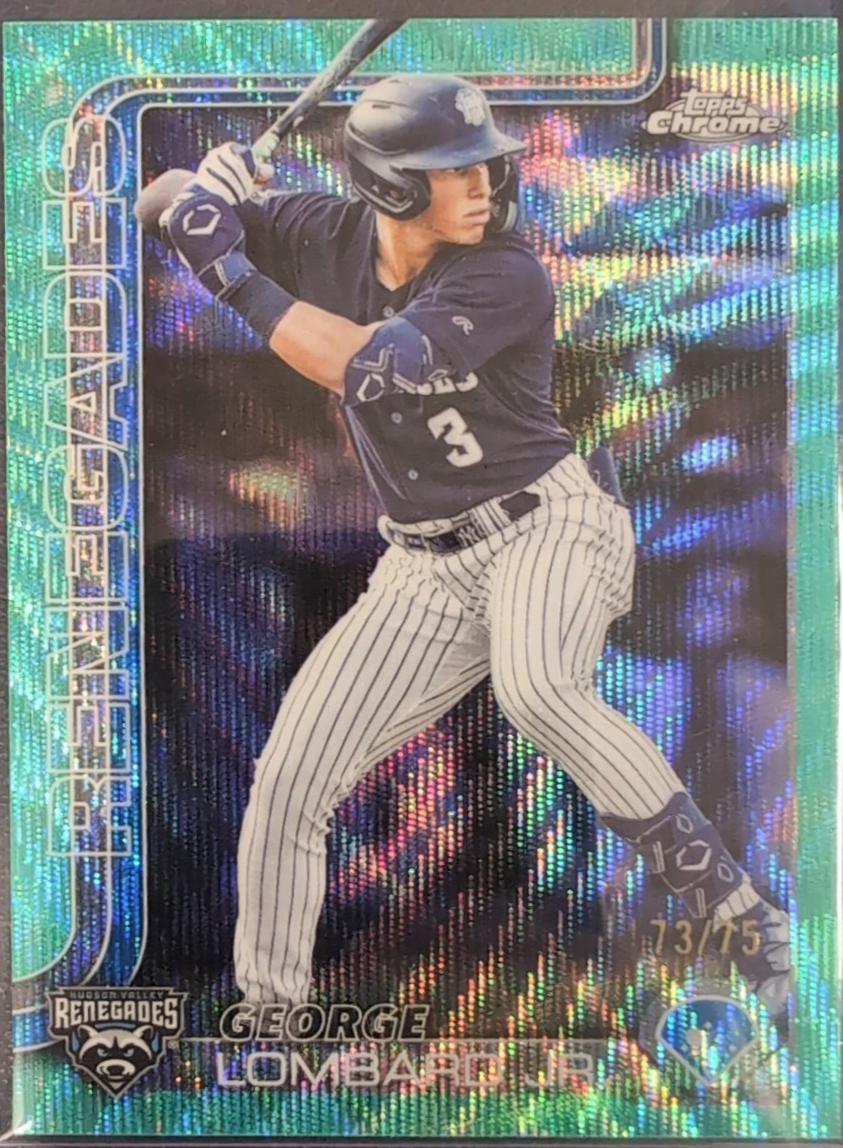 George Lombard Jr. [Aqua Wave Refractor] #PDC-41