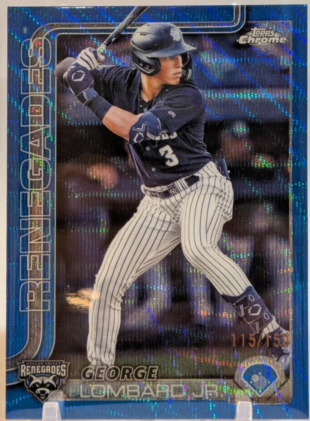 George Lombard Jr. [Blue Wave Refractor] #PDC-41