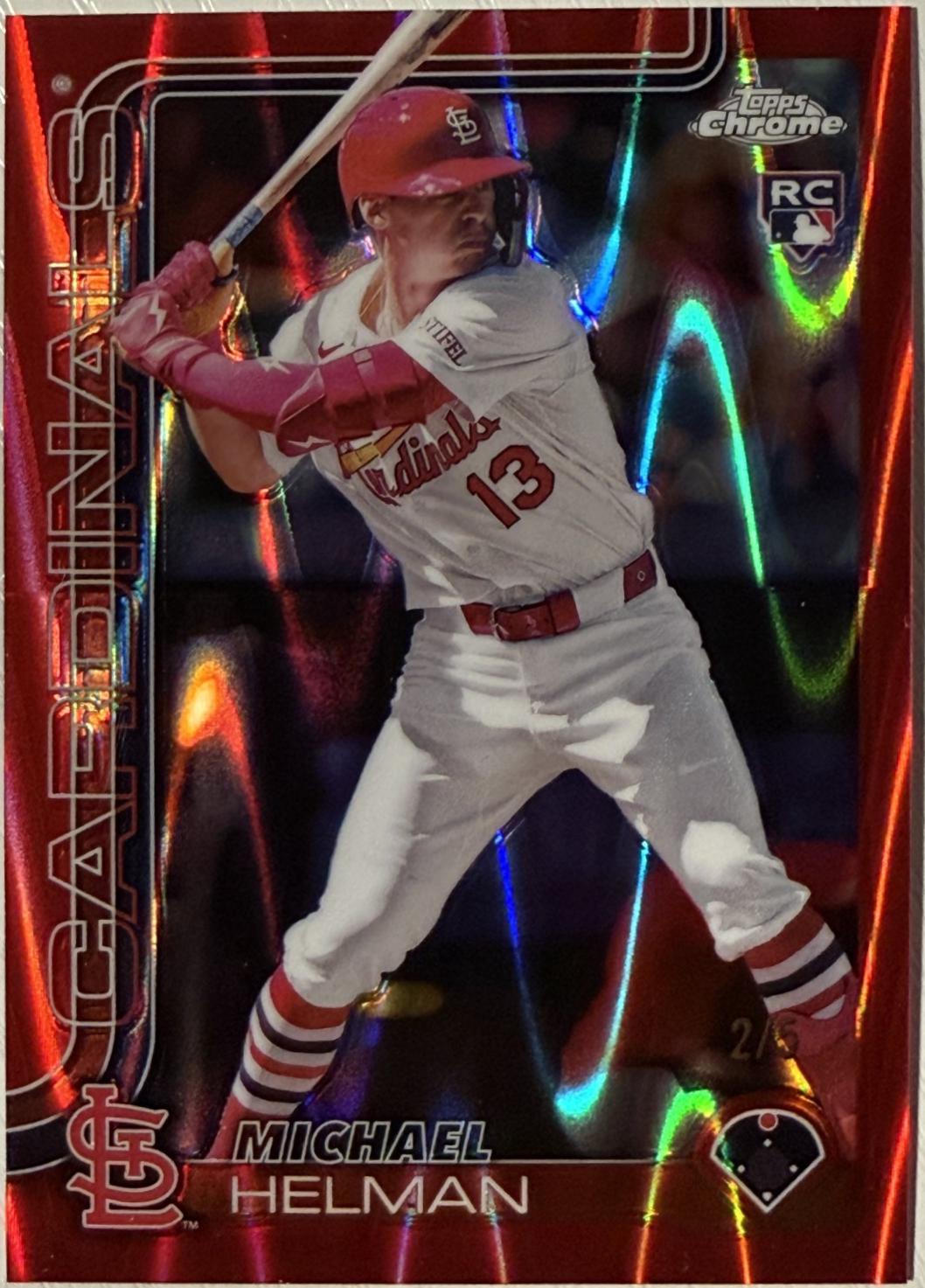 Michael Helman [Red Raywave] #104