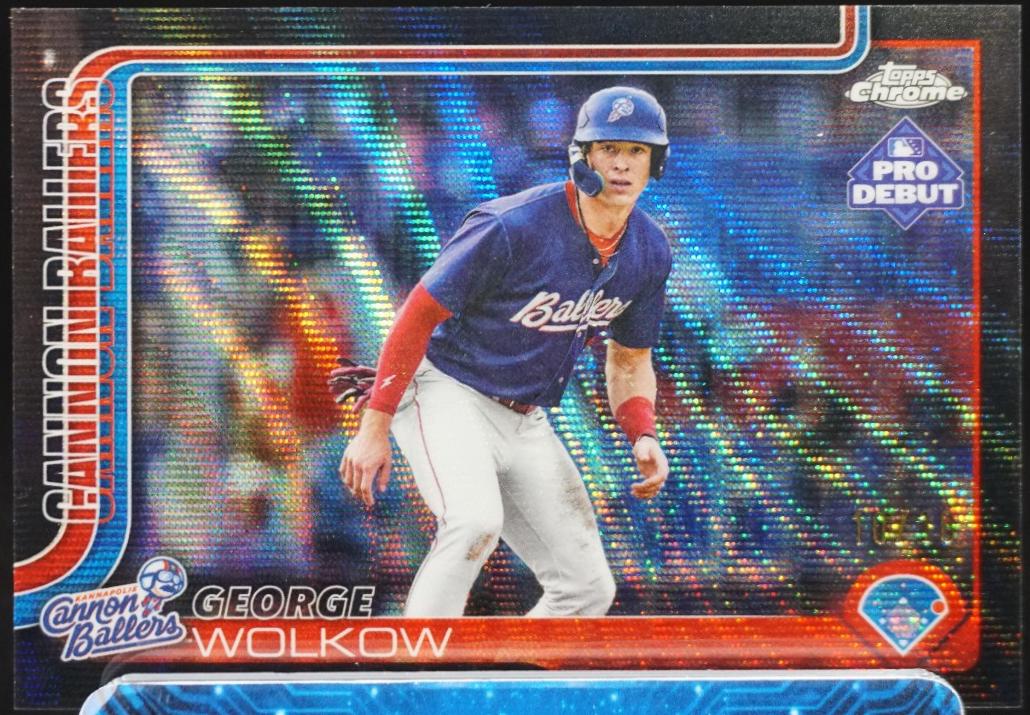 George Wolkow [Black Wave Refractor] #PDC-182