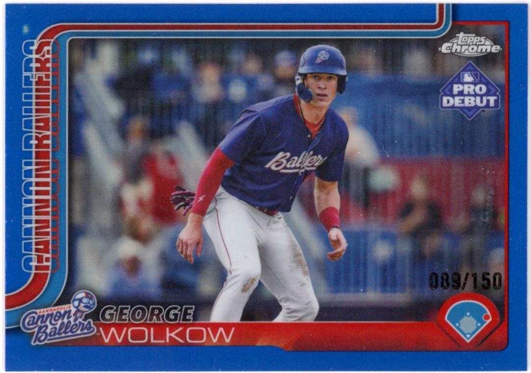 George Wolkow [Blue Refractor] #PDC-182
