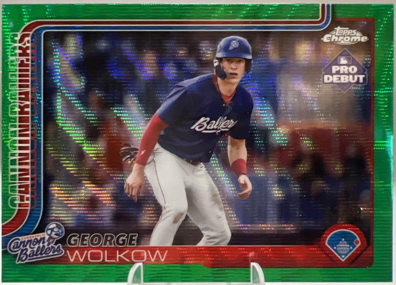 George Wolkow [Green Wave Refractor] #PDC-182