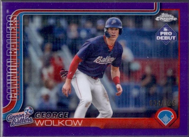George Wolkow [Purple Refractor] #PDC-182