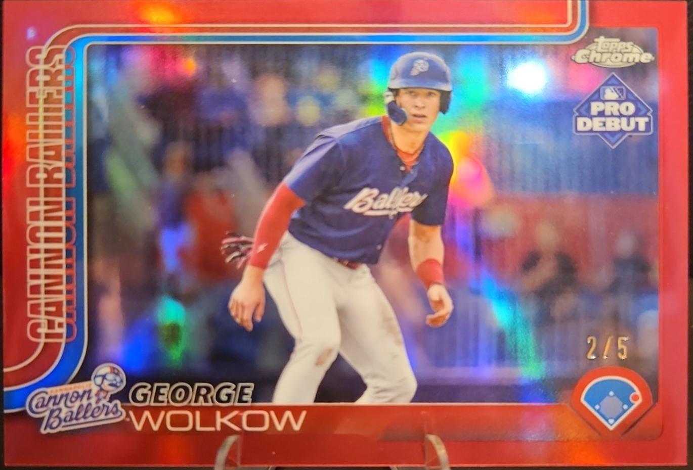 George Wolkow [Red Refractor] #PDC-182