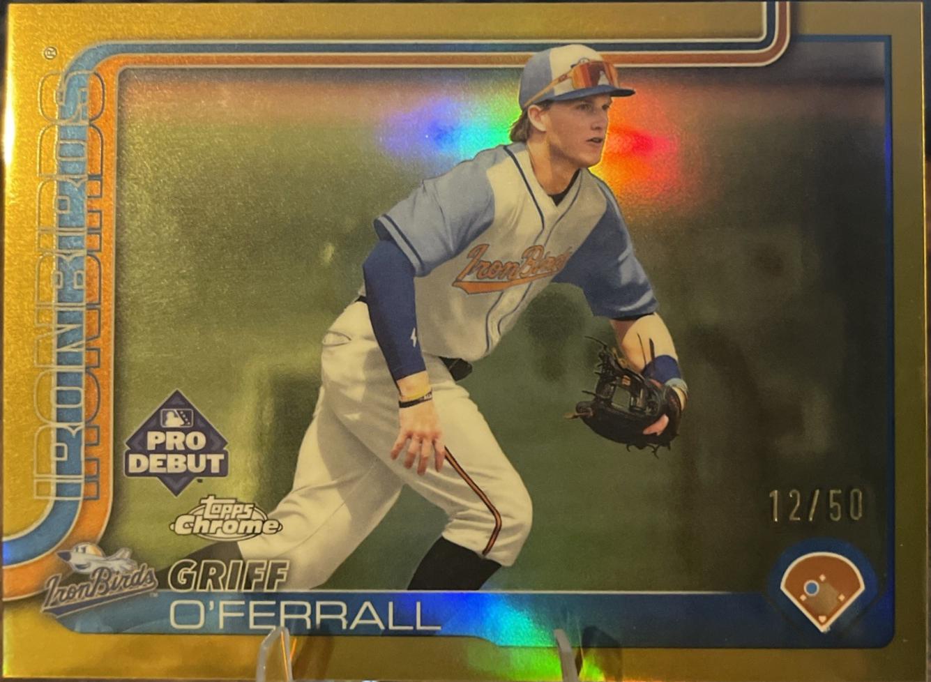Griff O'Ferrall [Gold Refractor] #PDC-81