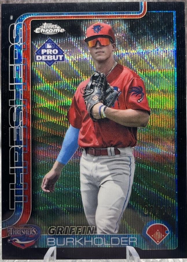 Griffin Burkholder [Black Wave Refractor] #PDC-40