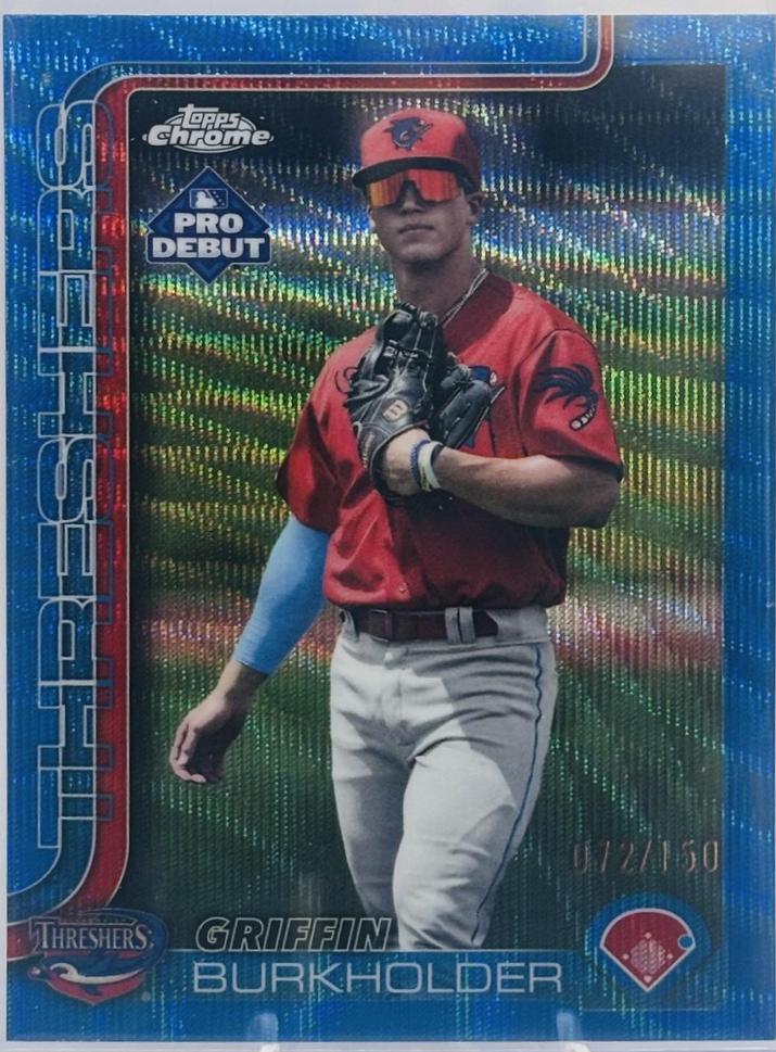 Griffin Burkholder [Blue Refractor] #PDC-40